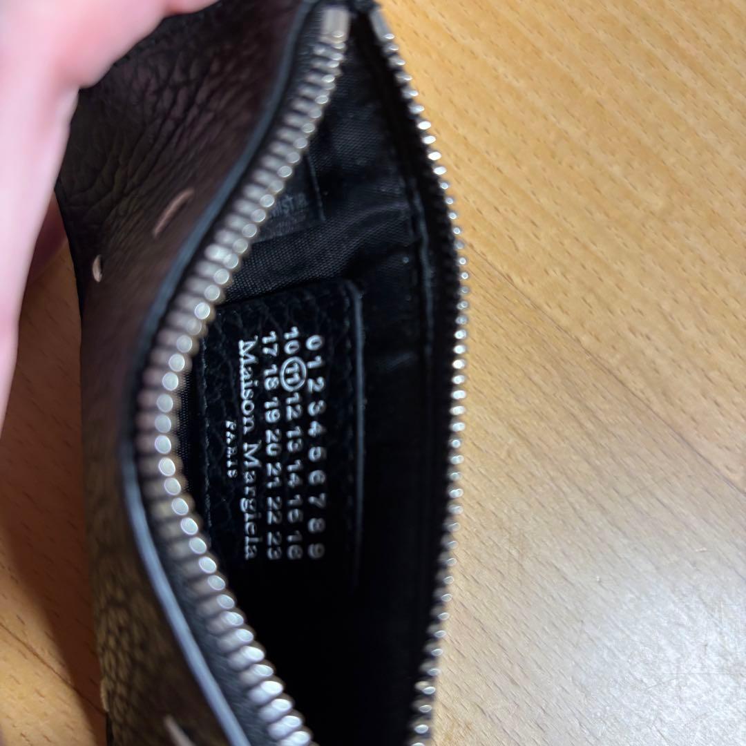【美品】Margiela メゾン マルジェラ 4ステッチ レザー ケース黒