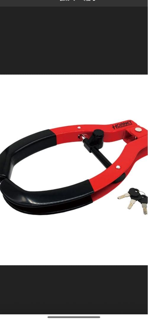 ホーネットタイヤロック　レッド