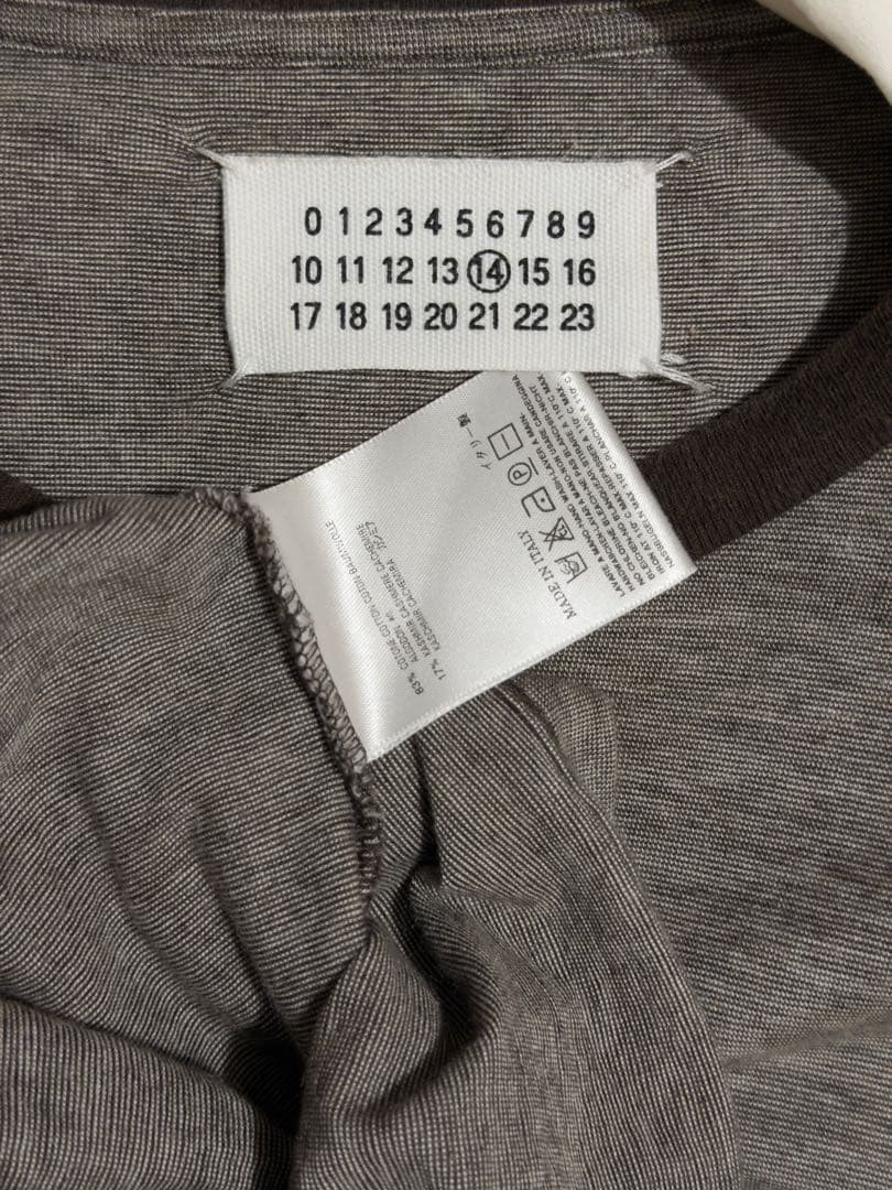 マルタンマルジェラ ポケット付き 長袖カットソー サイズ46 ロンT