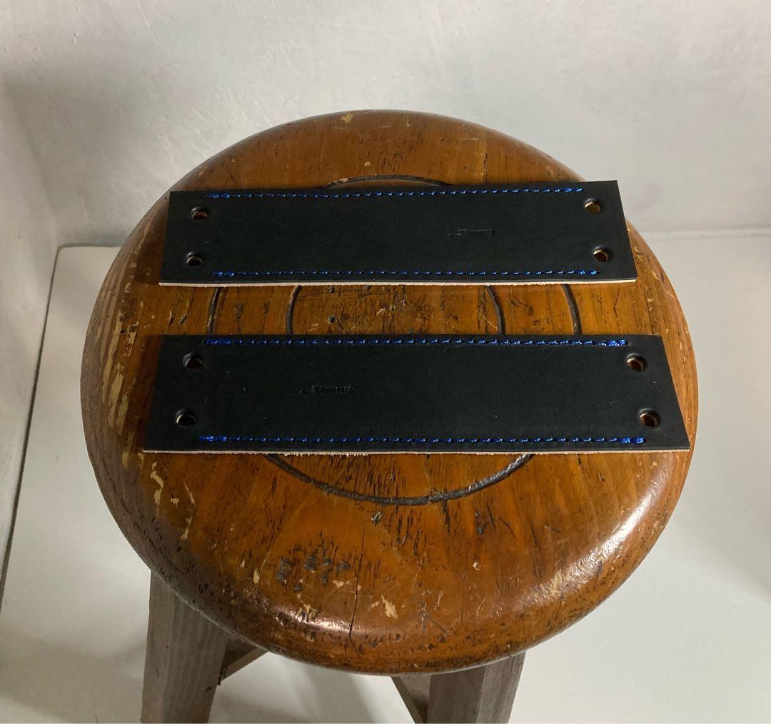 リュウ◇ja11ja22ジムニー2点セット◇ブラック、ステッチ青