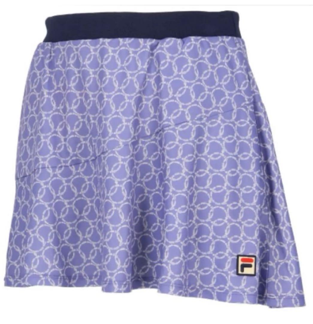 No.828 FILA 大人気☆新色モーヴ☆のエレガントスコート☆XL☆新品☆