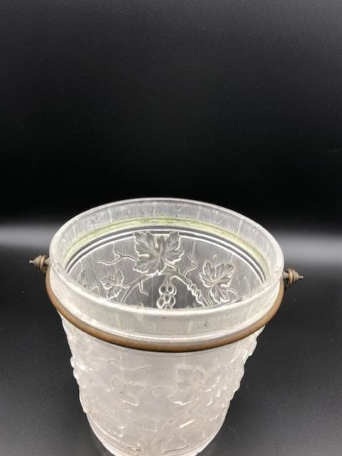 稀少 OLD BACCARAT オールドバカラ 葡萄のアイスペール 氷入れ