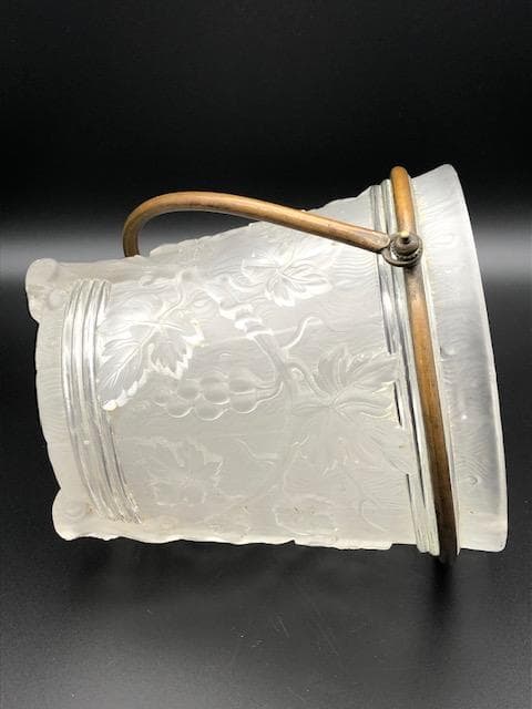 稀少 OLD BACCARAT オールドバカラ 葡萄のアイスペール 氷入れ