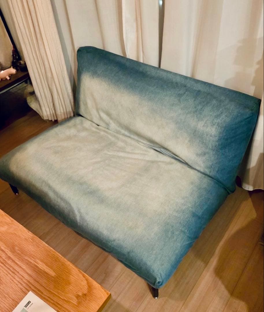 【美品】rodez sofa 2P/ デニム ジャーナルスタンダードファニチャー