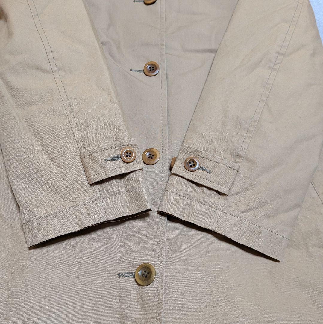 MHL. FINE TOUGH ダウンライナー付ステンカラーコート 取り外し可