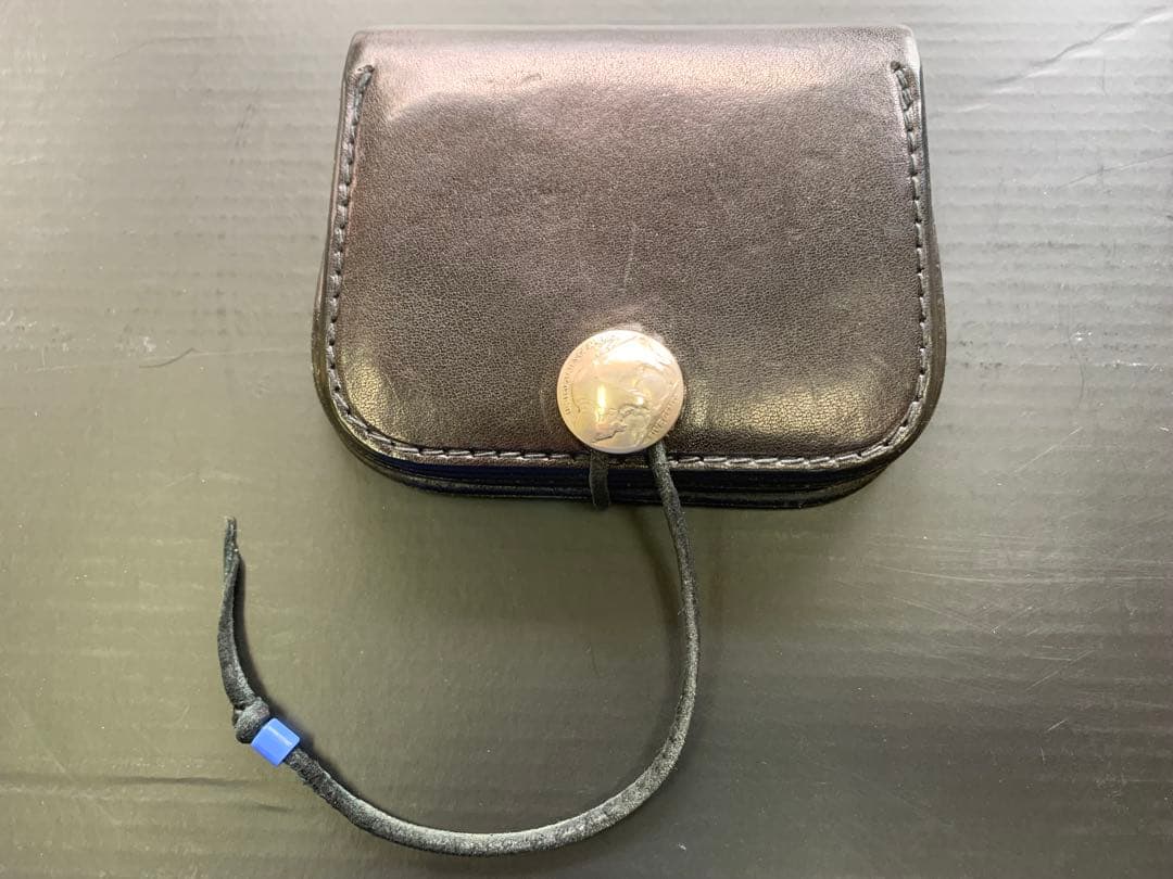 ゴローズ　角形小銭入れ　黒