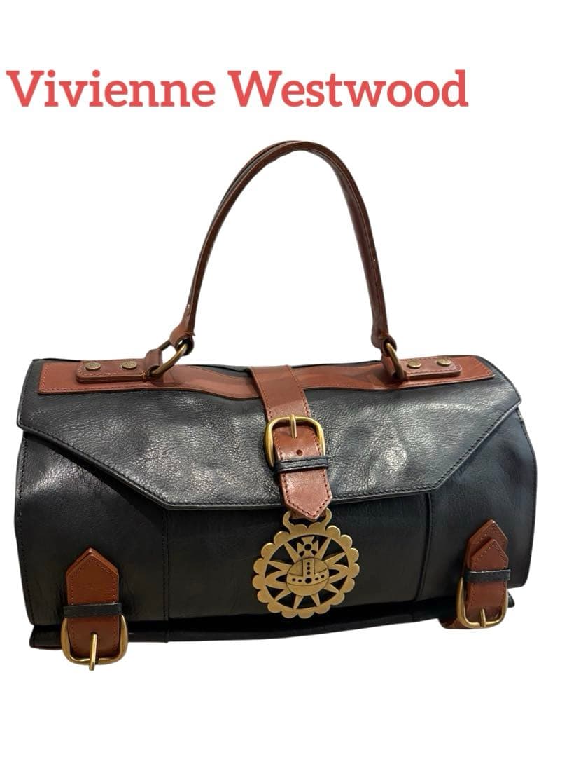 極美品　超希少　Vivienne Westwood ボストンバッグ レザー