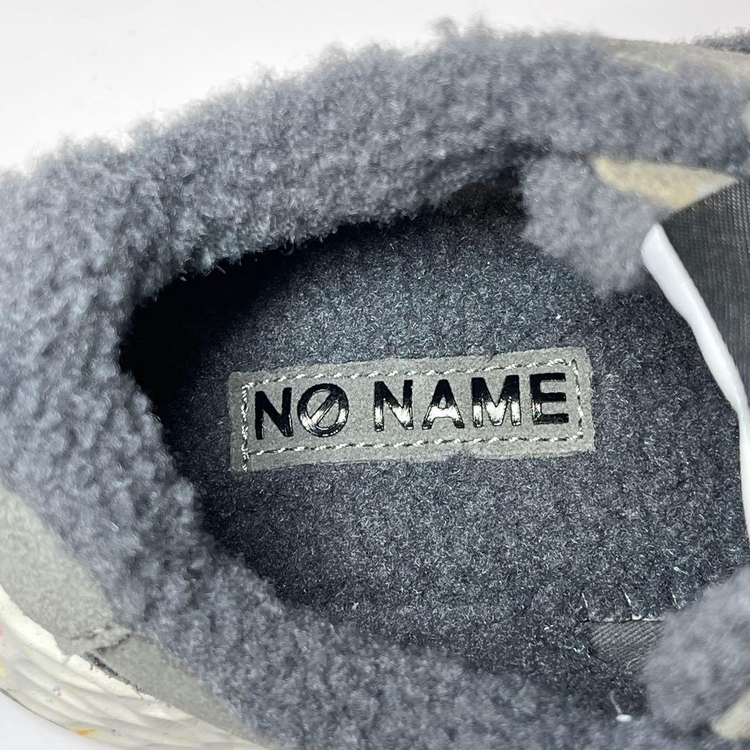 【今季モデル激安】NO NAME モコモコスニーカー厚底ヒール部分4.5cm