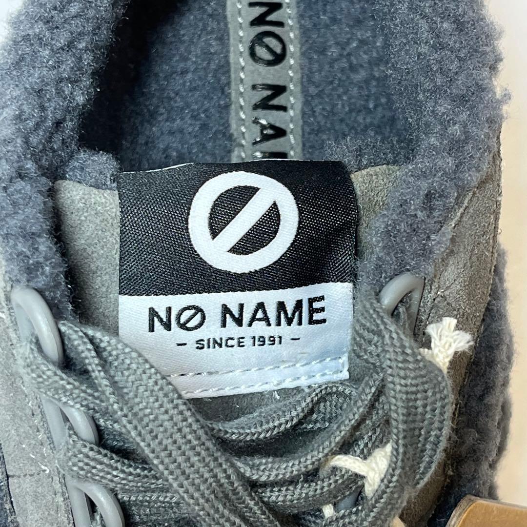 【今季モデル激安】NO NAME モコモコスニーカー厚底ヒール部分4.5cm