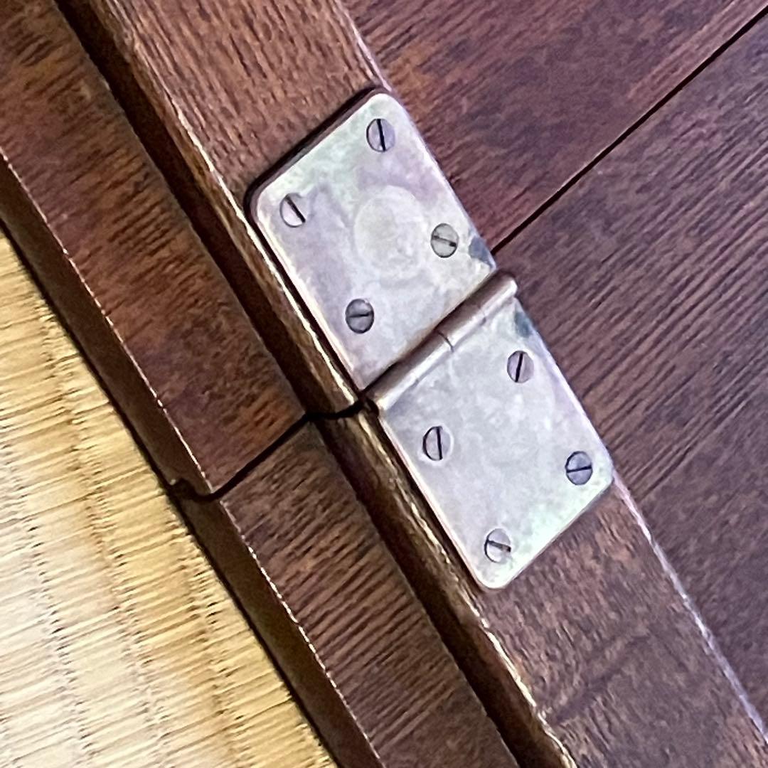 ちゃぶ台 折り畳み式座卓 時代家具 木製テーブル 収納はコンパクト