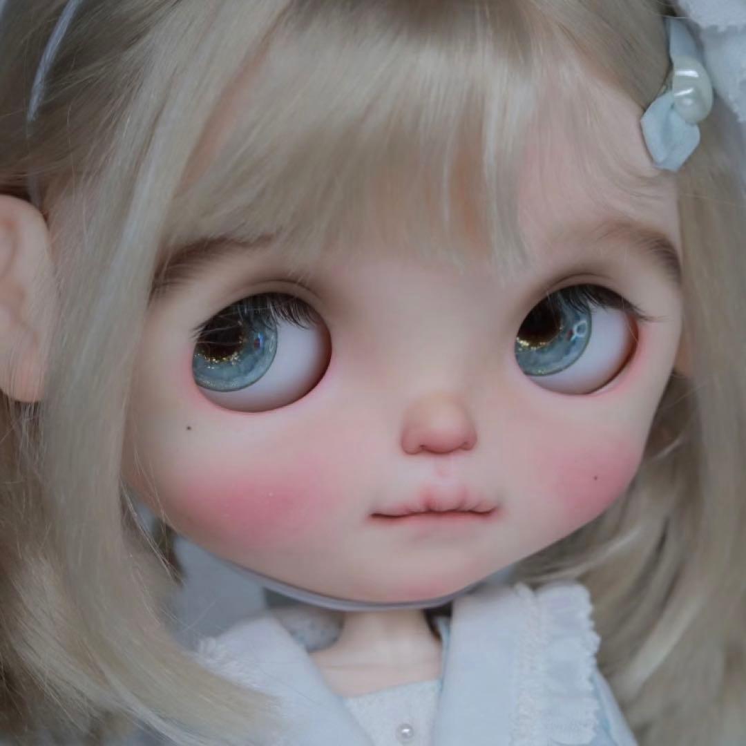 カスタムブライス 海外作家様 柔らかい ナチュラルメイク ふんわり 優しい ③