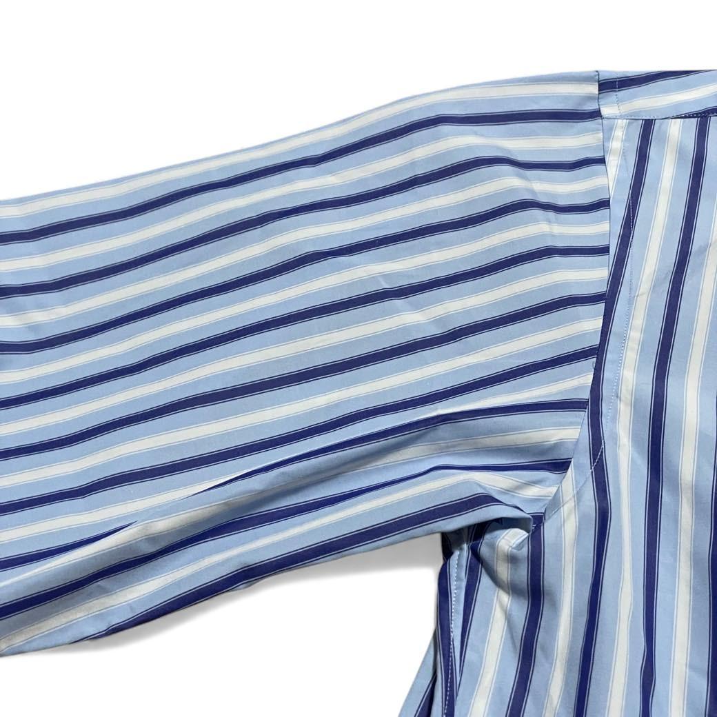 コムデギャルソン オムドゥ DO-B024 ジップ デザイン ストライプ シャツ