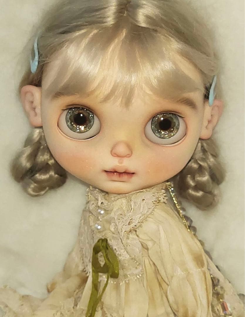 カスタムブライス 人形 海外作家様 シンプル おとなしい ドール フルセット