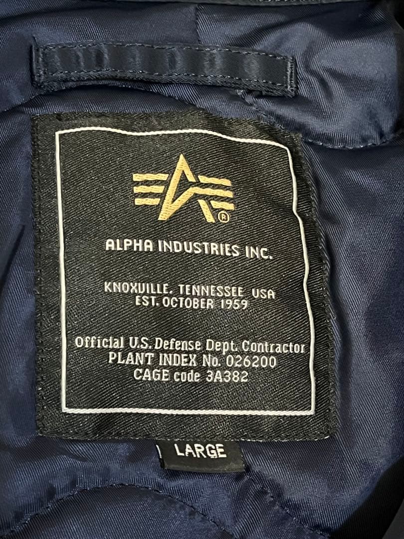 希少モデル Alpha cwu45 MIL-J23230A 赤タグ