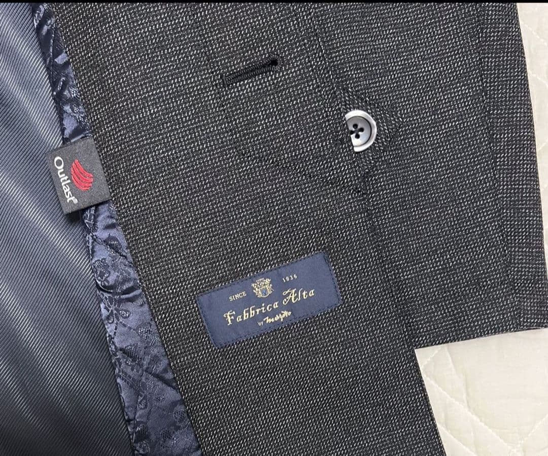 新品タグ付 HILTON ヒルトン コート ウール100% グレー ステンカラー