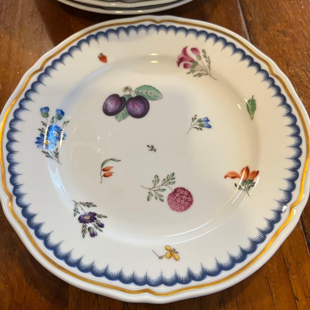 【6枚セット】リチャードジノリ イタリアンフルーツ ケーキプレート