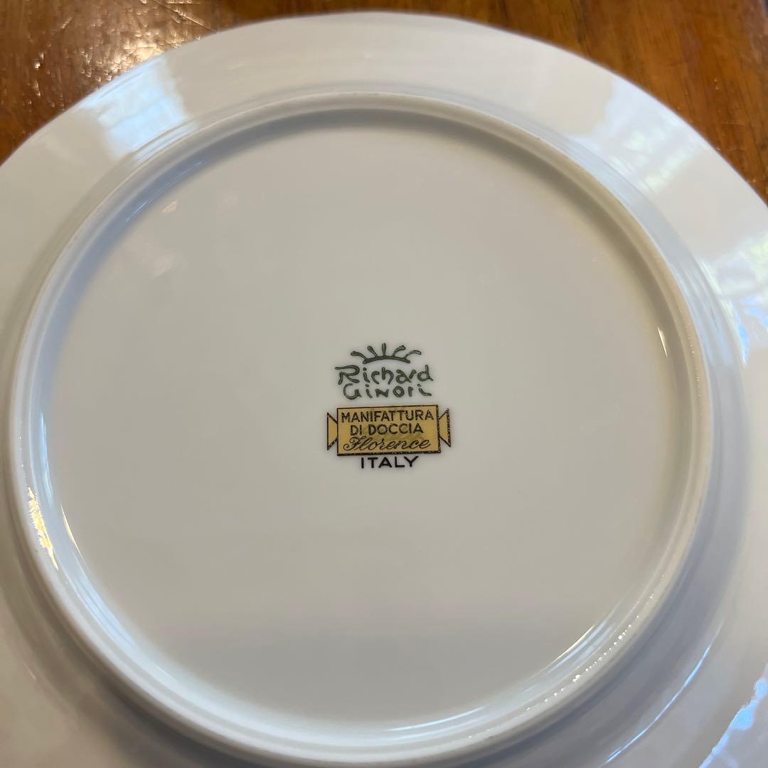 【6枚セット】リチャードジノリ イタリアンフルーツ ケーキプレート