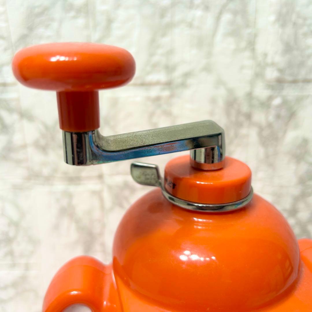 【極美品】タイガー かき氷 きょろちゃん ABF-F100 オレンジ 復刻版