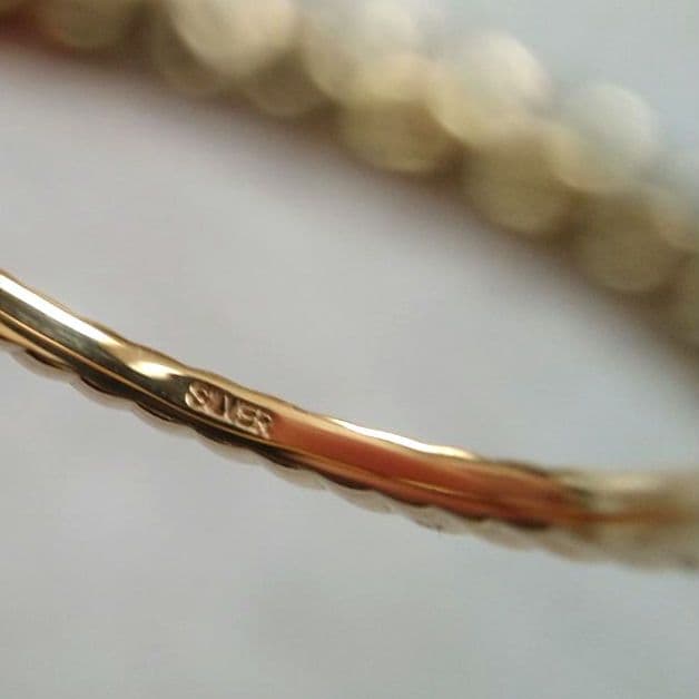 極美品　NOJESS K10 YG ピンクトルマリン リング 7号　未使用級