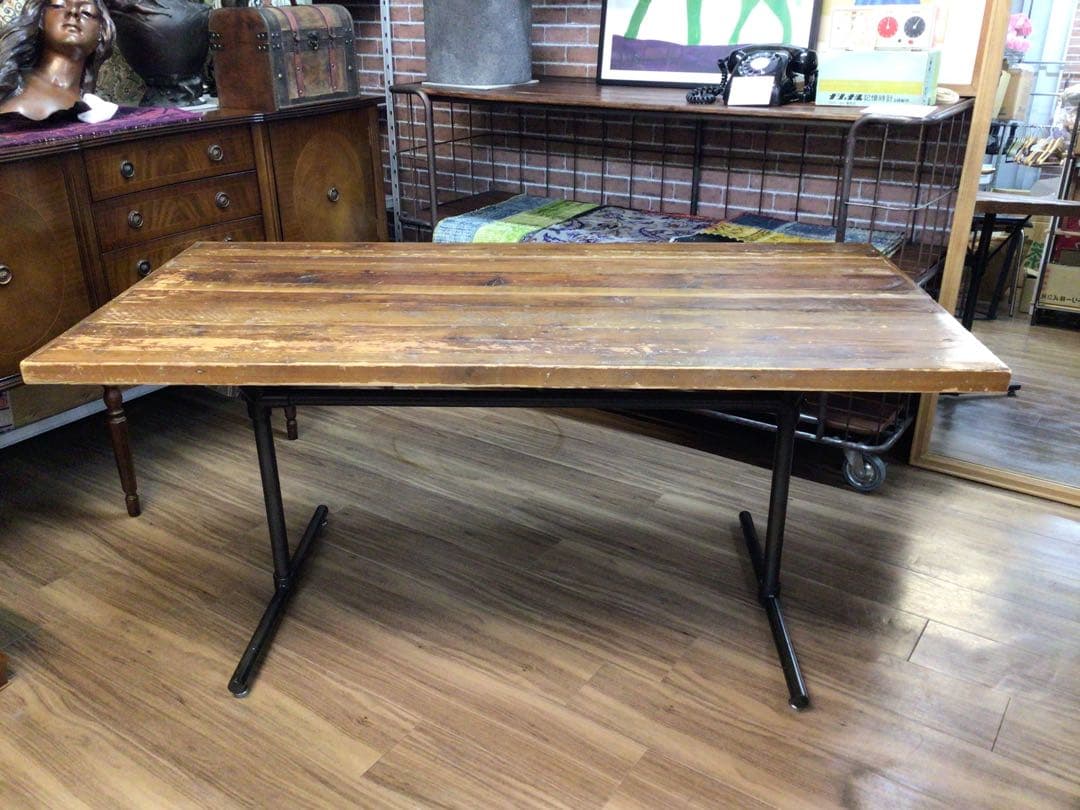 CRASH GATE フラッグⅡテーブル 140 ダイニング USED 引取限定