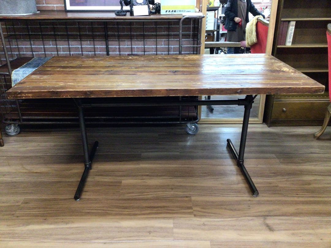 CRASH GATE フラッグⅡテーブル 140 ダイニング USED 引取限定