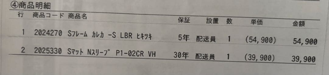 【らいふ】シングルサイズベッドフレーム＆シングルサイズマットレス