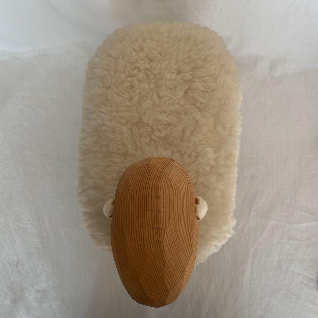 羊のスツール 子羊 オブジェ 置物