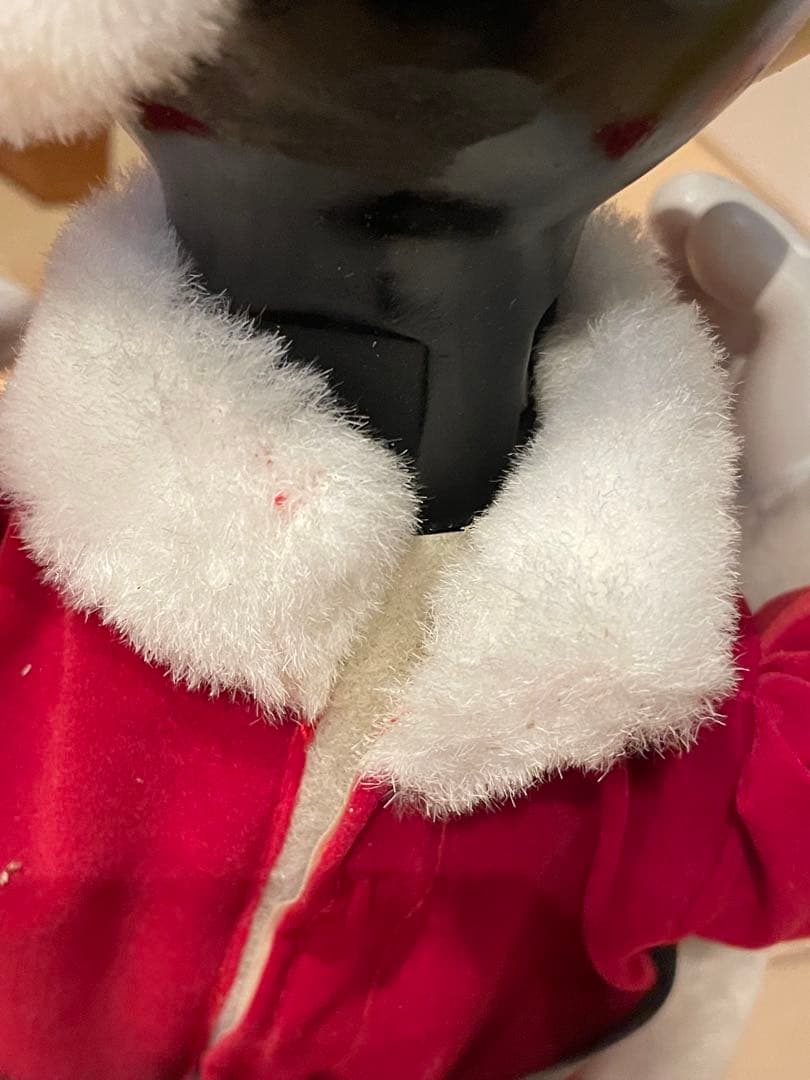 ♡アンティーク ミッキーマウス　サンタ 箱付き クリスマス　ディスプレイフィギュ