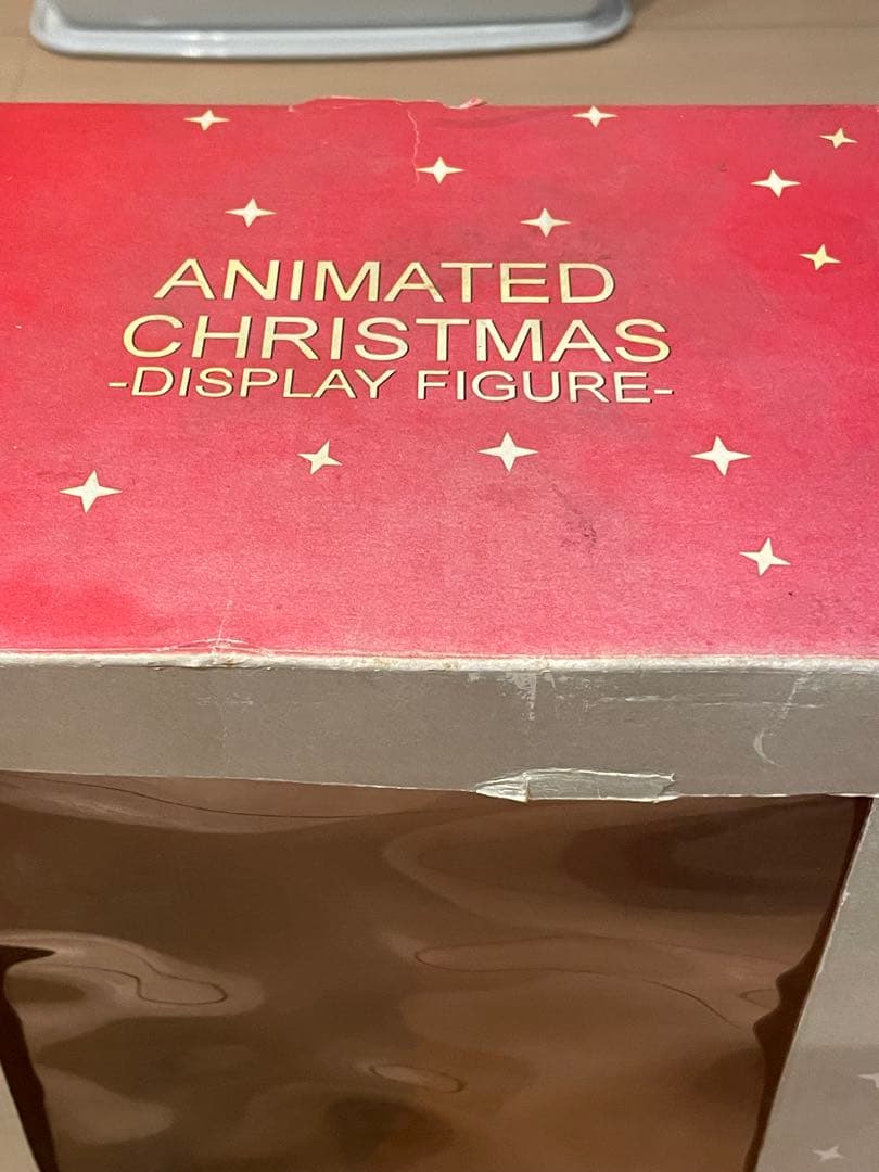 ♡アンティーク ミッキーマウス　サンタ 箱付き クリスマス　ディスプレイフィギュ