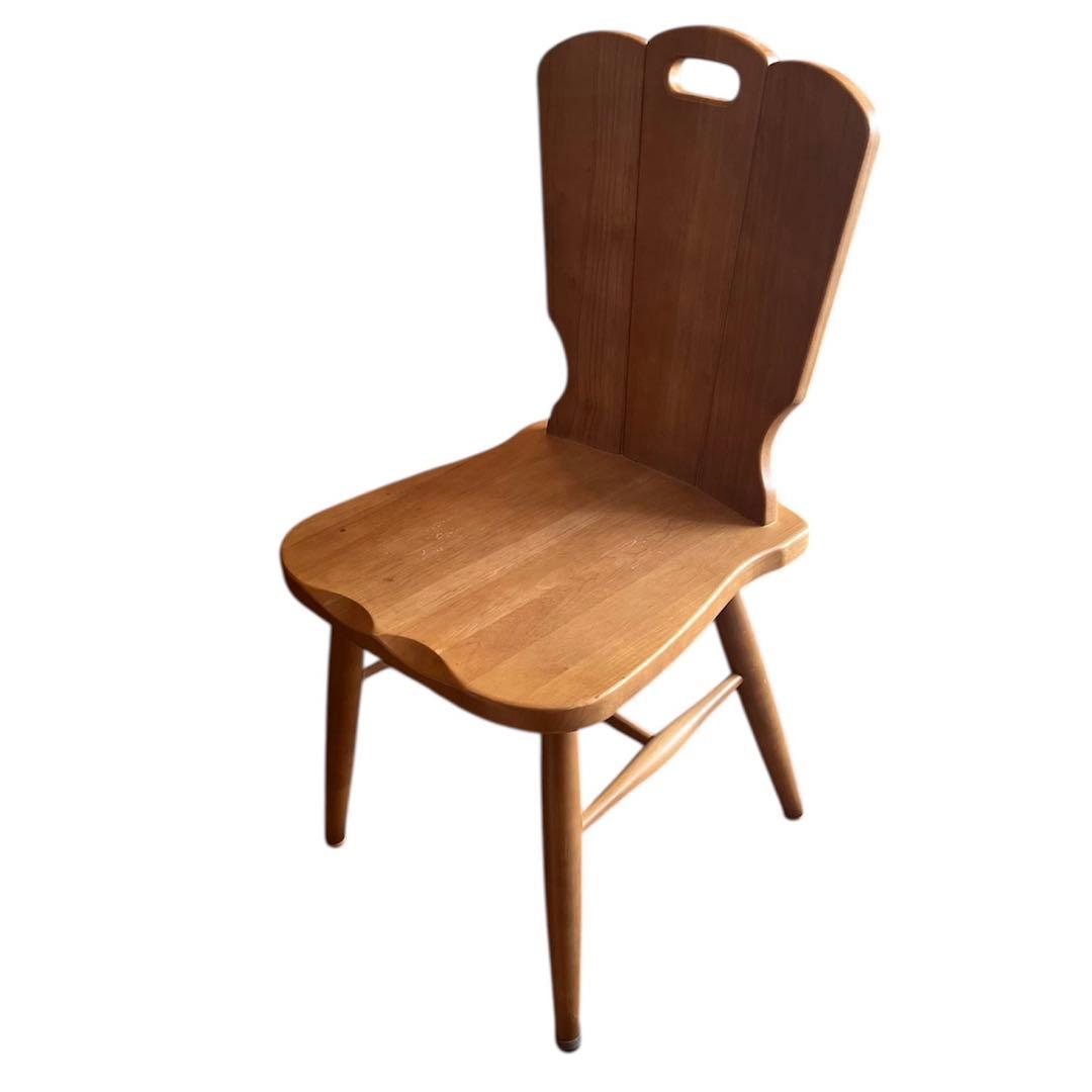 釣具さま専用　カリモク家具　ダイニングチェア　2脚　ダイニングセット　ナチュラル