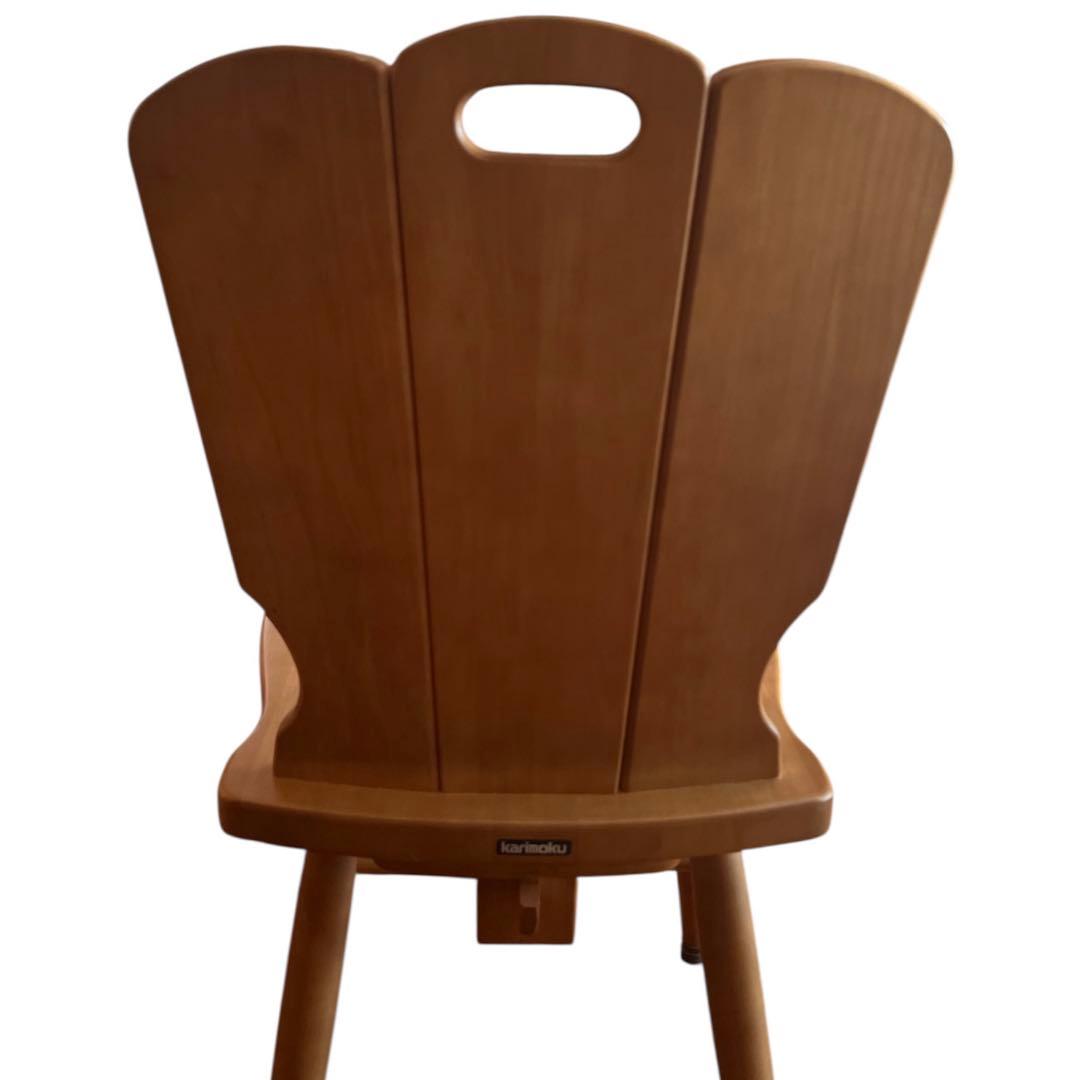 釣具さま専用　カリモク家具　ダイニングチェア　2脚　ダイニングセット　ナチュラル