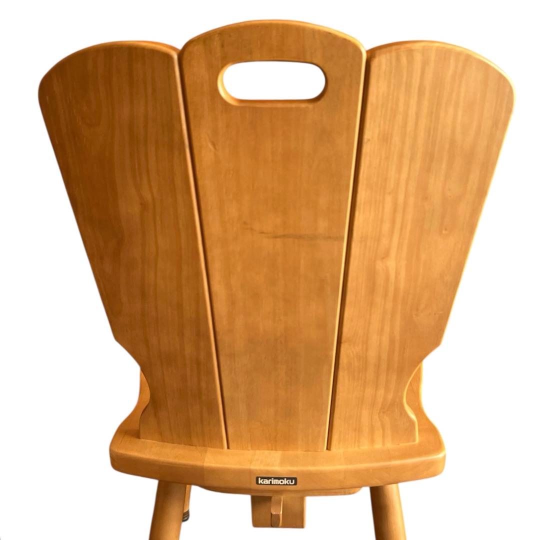 釣具さま専用　カリモク家具　ダイニングチェア　2脚　ダイニングセット　ナチュラル