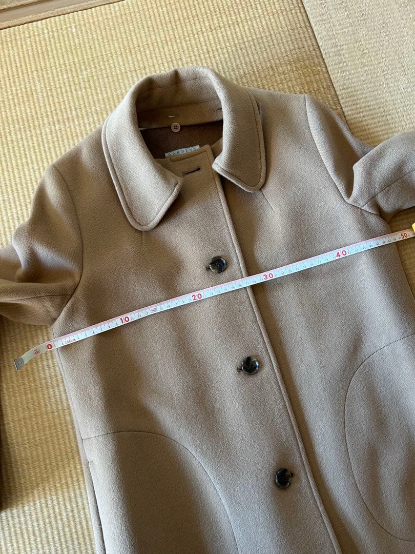 BARNEYS NEWYORKキャメル コート 2way(襟取り外し)