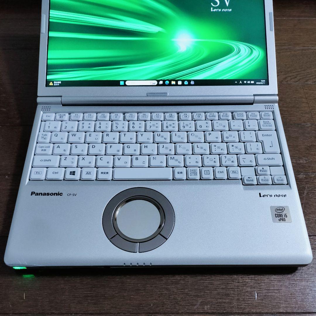 ☆レッツノート CF-SV9 ☆16GB / 256GB☆純正リカバリ☆訳あり☆