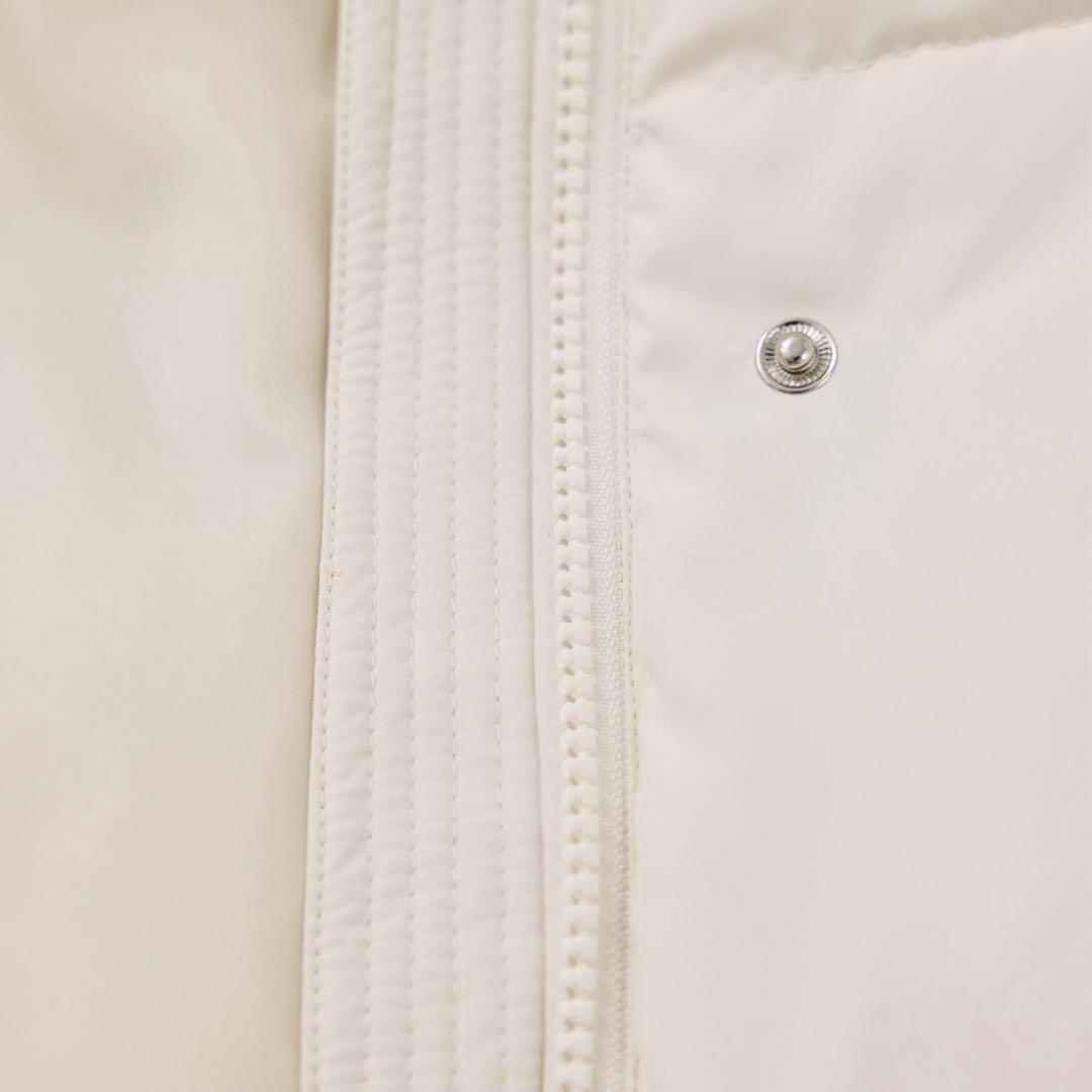 VIS フード取り外し可能軽量ダウンブルゾン/2WAY・撥水加工