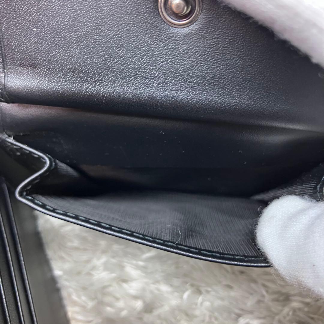 極美品✨GUCCI キングスネーク GGスプリーム 二つ折り財布 GG柄