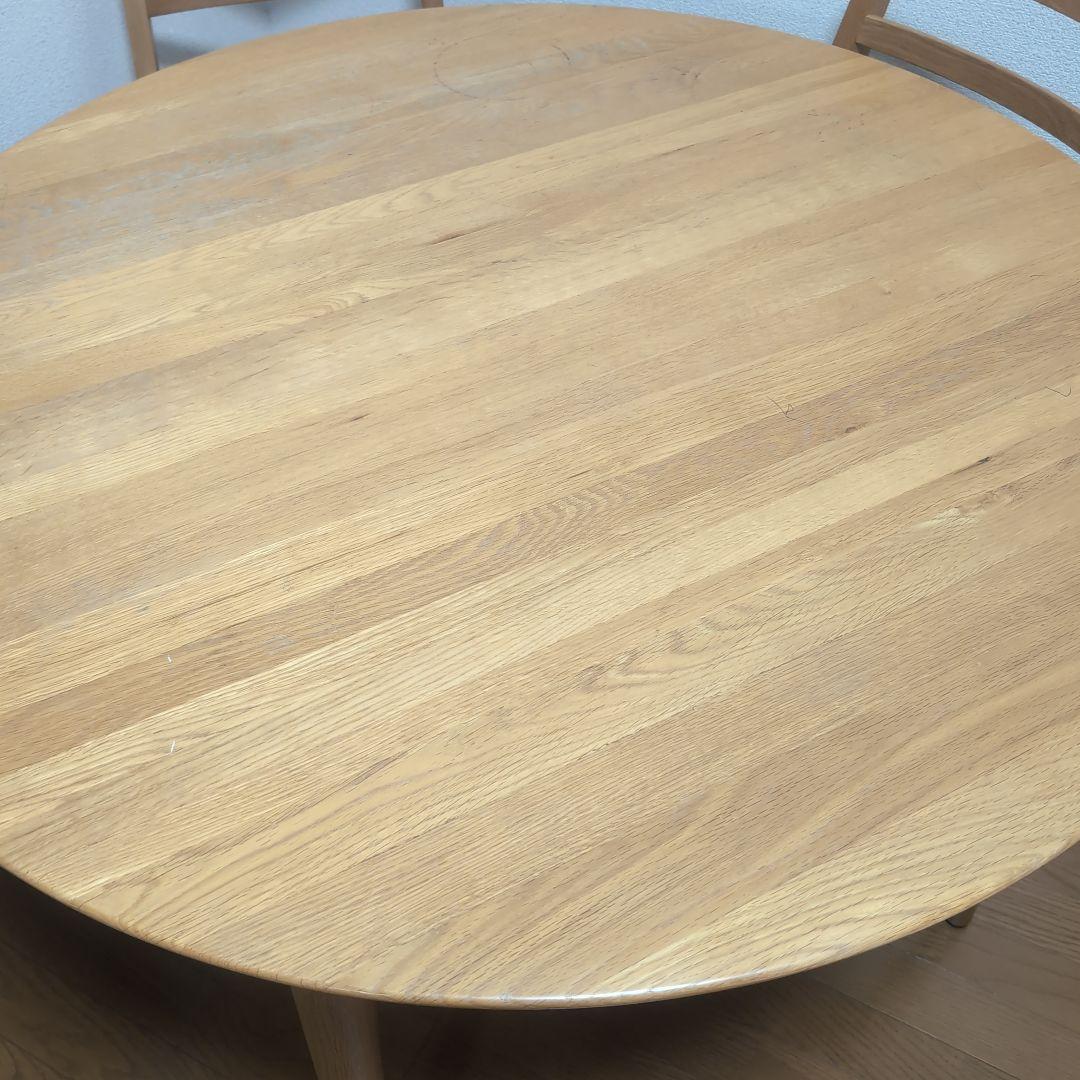 さと　大塚家具　丸テーブル　値下げしました！