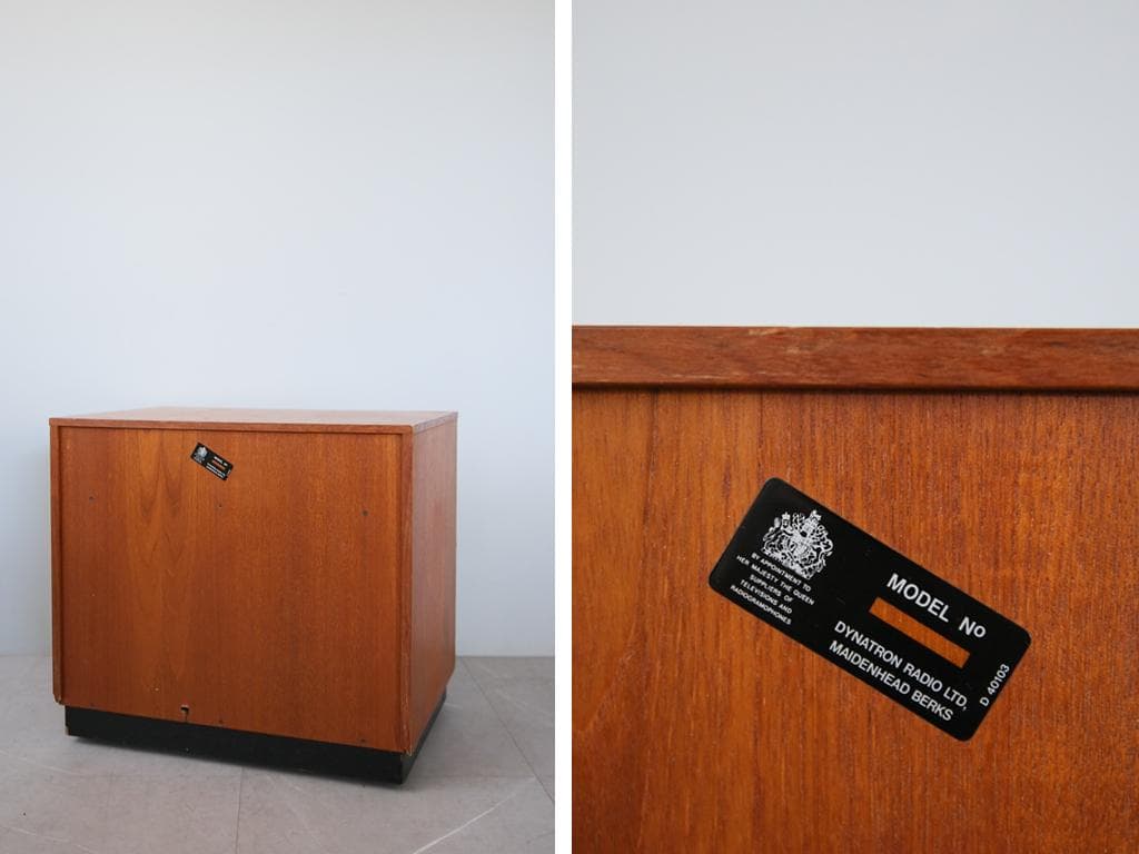 英国アンティークチーク古木キャビネット/木製キッチン収納/飾り棚(91-220)