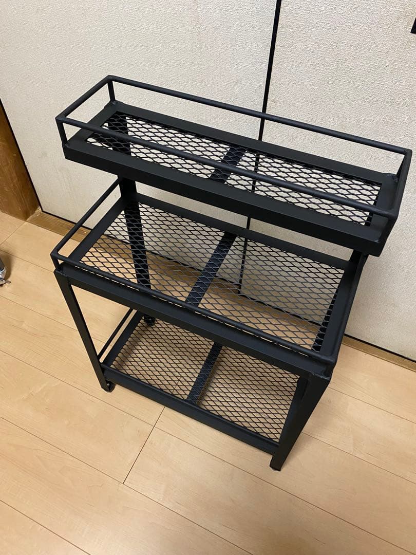 アイアンシェルフ　アイアンラック　インダストリアル 植物棚　アガベ　多肉植物