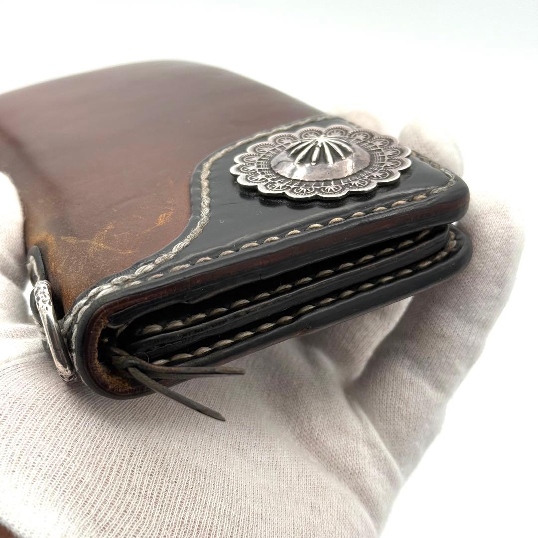 THE FLAT HEAD フラットヘッド 長財布 コンチョ コードバン