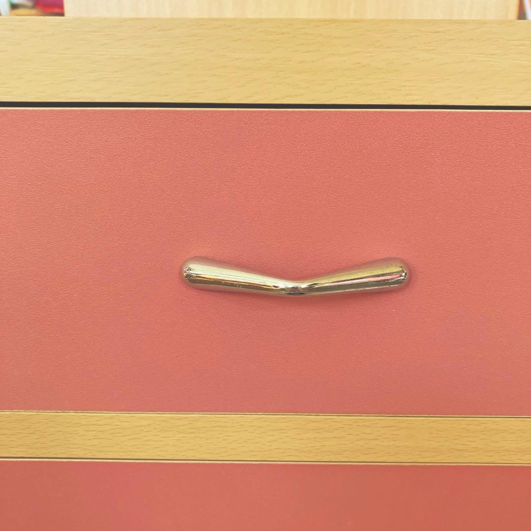 昭和レトロ チェスト 小棚 電話台 ラック スペースエイジ ミッドセンチュリー