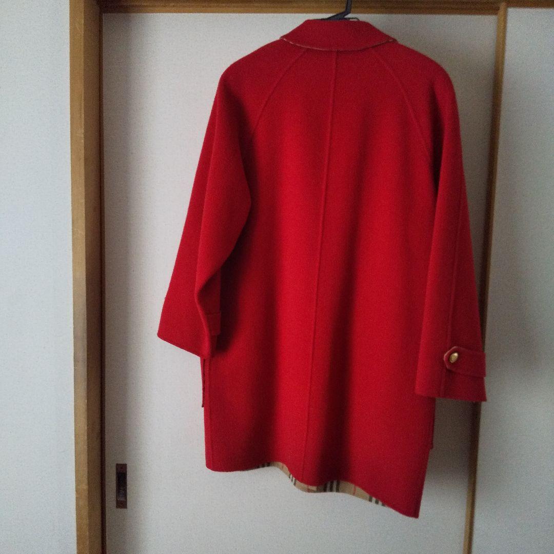 バーバリーハーフコート（カシミア入り）