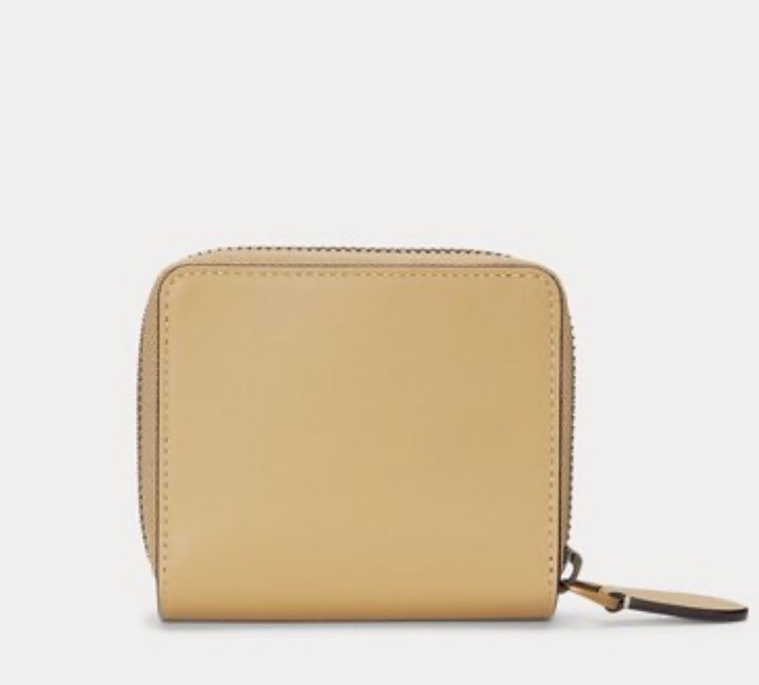 【新品未使用】ポロラルフローレン　ポロベア レザー　財布 小銭入れ付