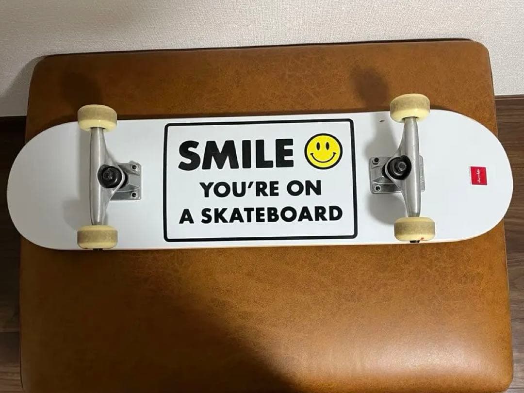スケートボード SMILEデザイン 完成品