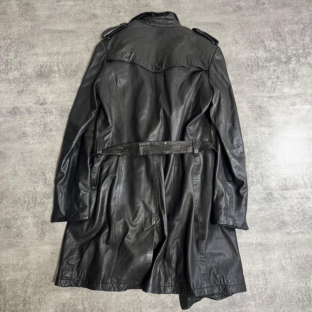 希少　zadig&voltaire レディース　レザーコート　ブラック　y2k