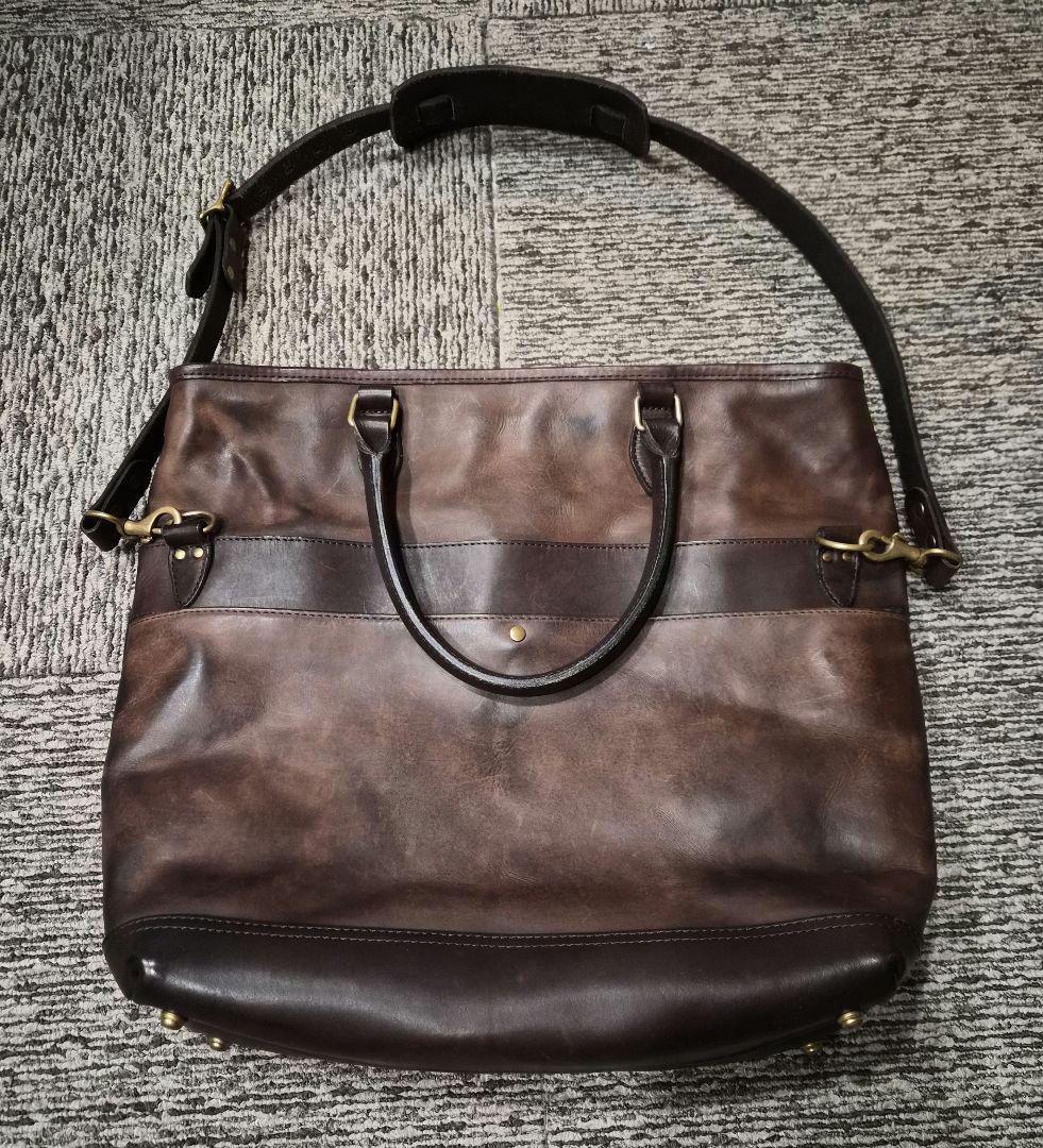 Vasco Leather Nelson 2way Bag ヴァスコ ネルソン