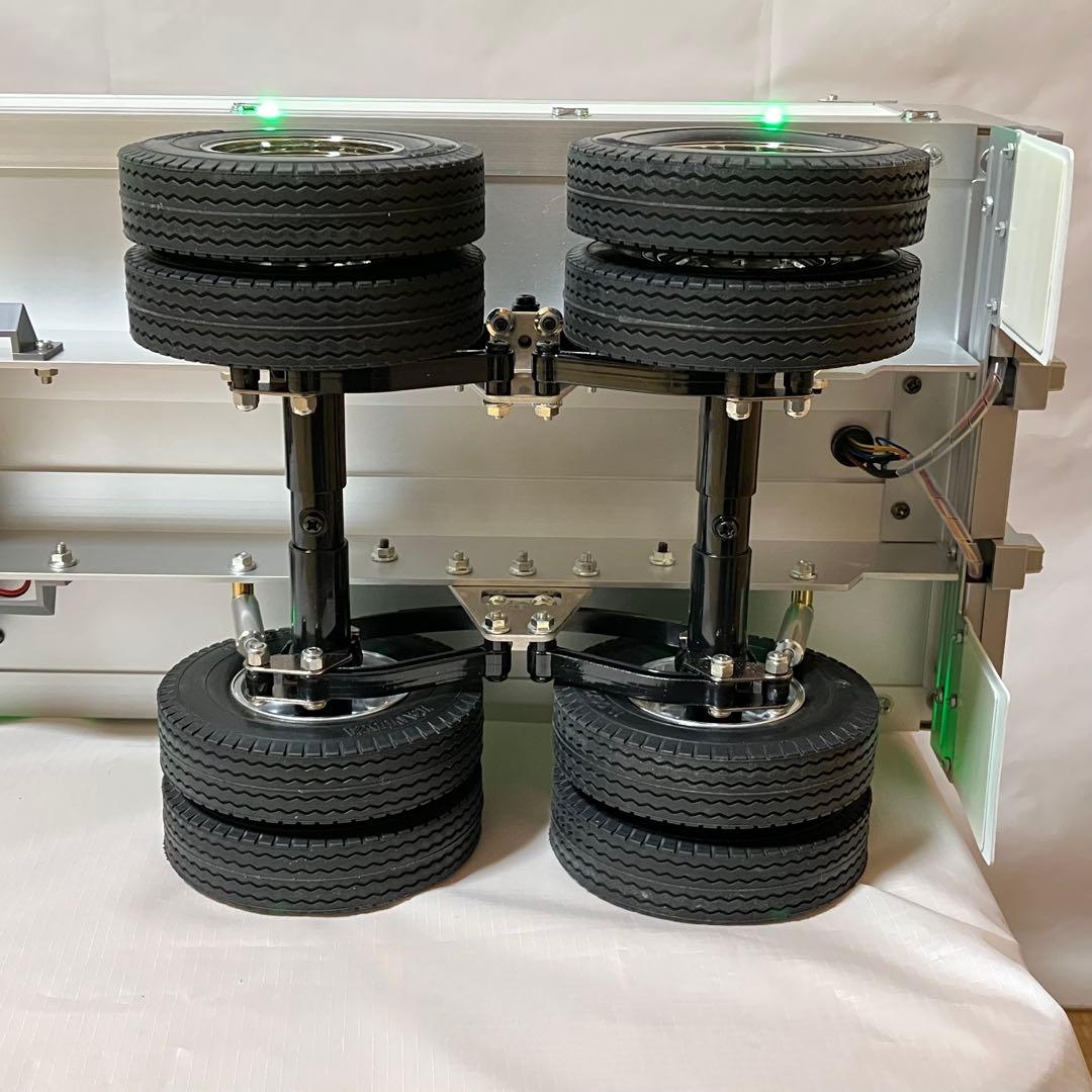 タミヤ トレーラートラック用 アオリ付セミトレーラー フル装備 新品未使用