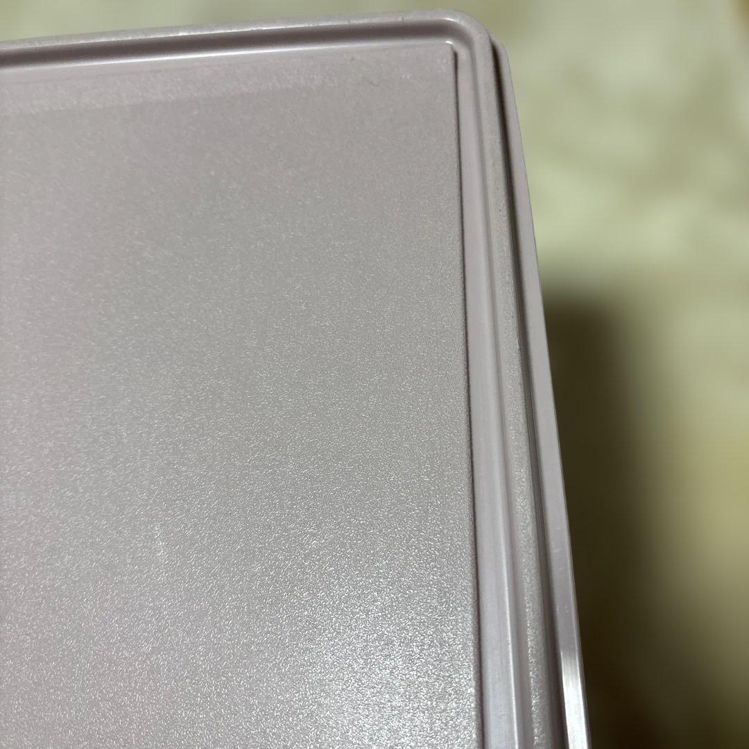 ◆タッパーウェア◆ディープロングスーパーケース　大型ピンク3セット