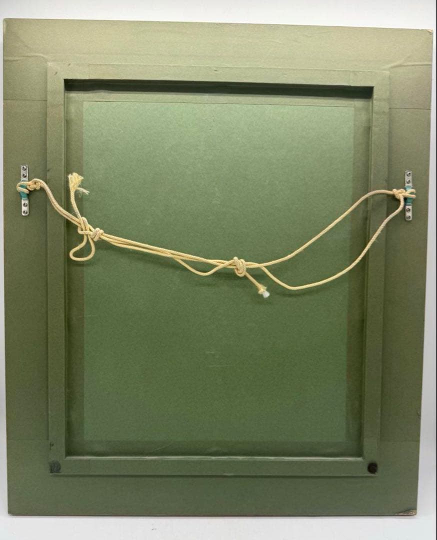 リモージュ　陶板絵　額装　インテリア　送料込み250712