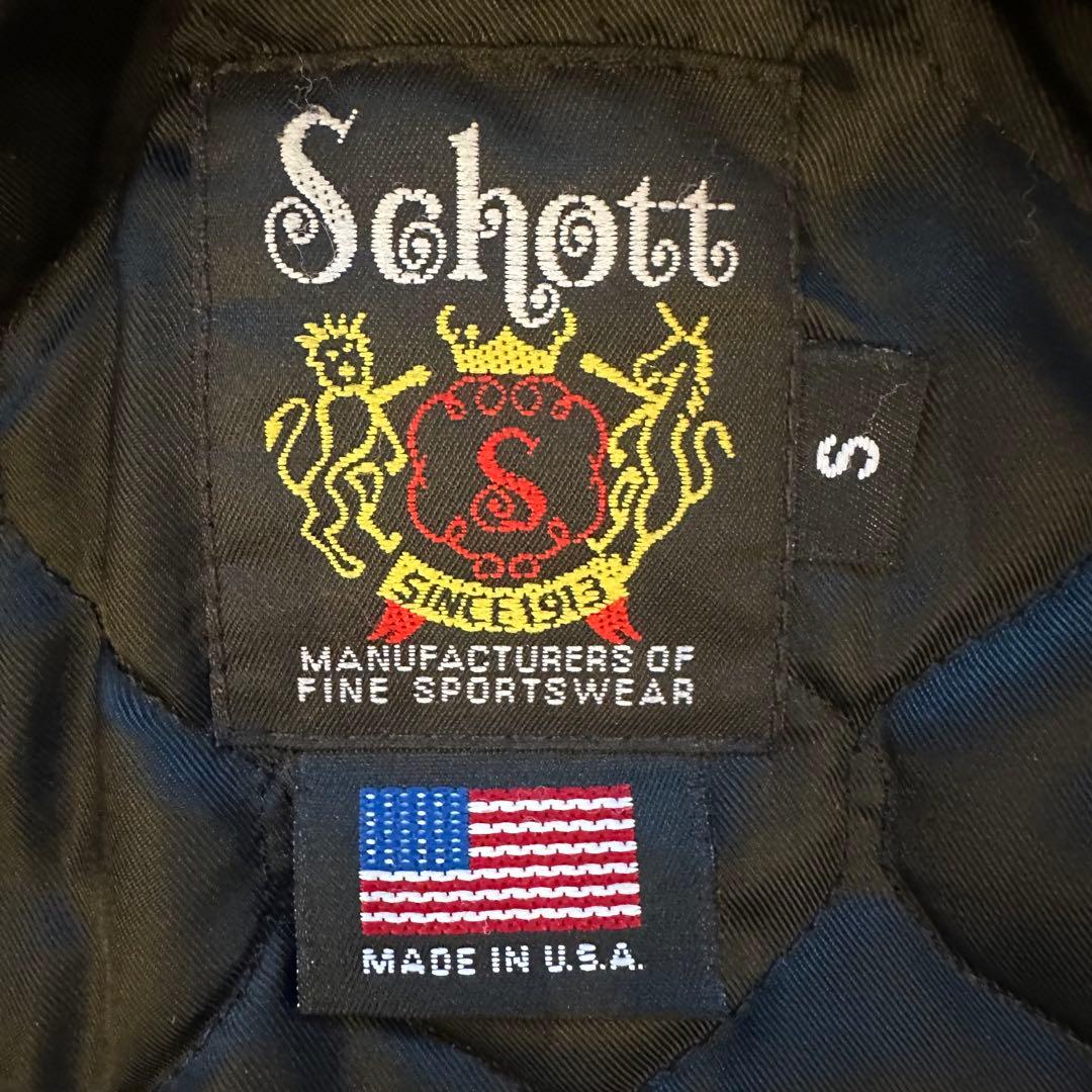 セール【希少】SCHOTT ショットB-6 メルトン ボンバージャケット 米国製